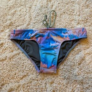 Jolyn “Andy” printed bikini bottoms